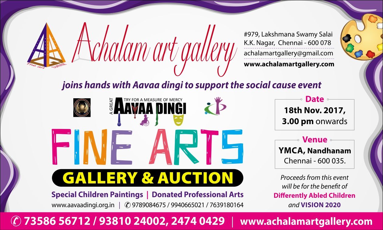 Fine Arts gallery & Auction at Nandanam